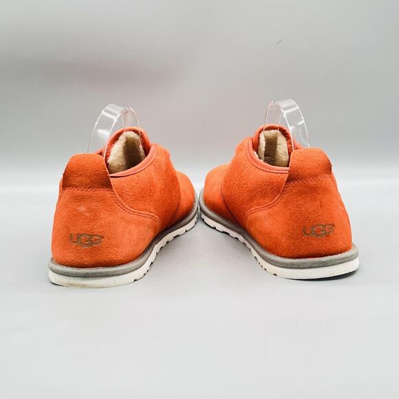 UGG Boots Mens 9 Orange Suede Wool Lined Chukka Casual Sneakers Neumel Shoes main image 10